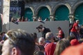 Milan, Italy - September 4th 2019: Ferrari Racing Formula One 90th Anniversary, Duomo square. Event Photographer