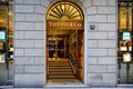 Milan, Italy - September 24, 2017: Tiffany store in Milan. Fash