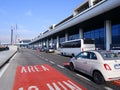 Malpensa airport arrival terminal Royalty Free Stock Photo