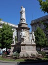 Milano - Statua di Leonardo da Vinci