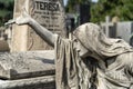 Cimitero Monumentale, historic cemetery in Milan Royalty Free Stock Photo