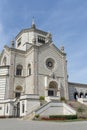 Cimitero Monumentale, historic cemetery in Milan Royalty Free Stock Photo