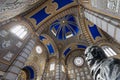 Cimitero Monumentale, historic cemetery in Milan. Famedio Royalty Free Stock Photo