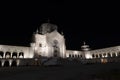 Milan, Italy: CImitero Monumentale by night Royalty Free Stock Photo