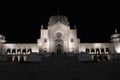 Milan, Italy: CImitero Monumentale by night Royalty Free Stock Photo