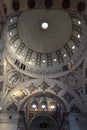 Church of Santa Maria delle Grazie in Milan, Italy. Interior Royalty Free Stock Photo