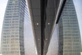 Modern Libeskind tower at Citylife, Milan Royalty Free Stock Photo