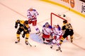 Milan Lucic v. Henrik Lundqvist (NHL Hockey)