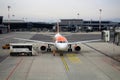 2020.12.27 Milan Malpensa Airport, Easyjet low cost airline flying to Italy