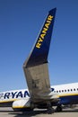 2021.10.27 Milan Malpensa Airport, Ryanair airline in Italy Royalty Free Stock Photo