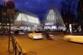 Milan,milano,castle square view and expogate Royalty Free Stock Photo