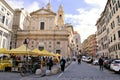 Milan old Italian town ancient buildings urban panorama cityscape architecture history background