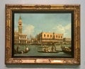 Milan, Pinacoteca di Brera: painting by Canaletto