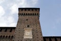 Milan sforzesco castle Royalty Free Stock Photo