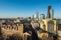 Milan skyline with modern skyscrapers business district, Italy Royalty Free Stock Photo