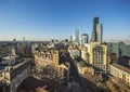 Milan skyline with modern skyscrapers in Porto Nuovo business district, Italy