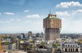 Milan skyline with Velasca Tower Royalty Free Stock Photo