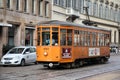 Milan tram Royalty Free Stock Photo