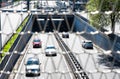 Milan underpass road Royalty Free Stock Photo