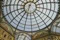 Milan - Vittorio Emanuele Gallery Royalty Free Stock Photo