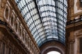 Milan vittorio emanuele gallery Royalty Free Stock Photo