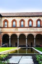 The magnificent Sforza Castle in Milan Italy.