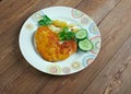 Milanesa de Pollo Royalty Free Stock Photo