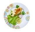 Milanesa napolitana Royalty Free Stock Photo