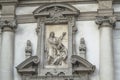 Milano ,San Giuseppe Church details Royalty Free Stock Photo