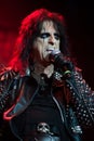 Alice Cooper  during the concert Royalty Free Stock Photo