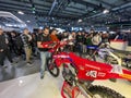 Milano, Italy - 2023 11 23: Eicma Milano Bike Expo Tim Gajser Crf Honda MXGP Royalty Free Stock Photo