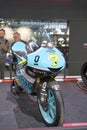 Milano, Italy - 2021 11 27: Eicma Milano Bike Expo Moto3 Team Leopard Dennis Foggia