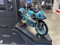 Milano, Italy - 2023 11 23: Eicma Milano Bike Expo Suzuki Tatsuki Leopard Moto3