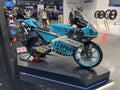 Milano, Italy - 2023 11 23: Eicma Milano Bike Expo Suzuki Tatsuki Leopard Moto3