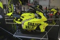 Milano, Italy - 2021 11 27: Eicma Milano Bike Expo Valentino Rossi commemorative fairings