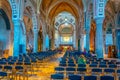 MILANO, ITALY, JANUARY 2, 2018:  Interior of the monastery of Santa Maria delle Grazie in Milan, Italy Royalty Free Stock Photo