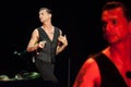 Depeche Mode, Dave Gahan during the performance