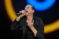 Depeche Mode, Dave Gahan during the performance