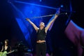 Depeche Mode, Dave Gahan during the performance