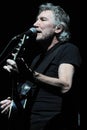 Roger Waters  During the concert Royalty Free Stock Photo