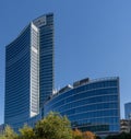 Milano, Italy. Palazzo Lombardia is a complex of buildings, including a 161.3 meter high skyscraper