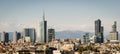 Milano (Italy), skyline Royalty Free Stock Photo