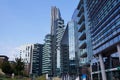 Milano Italy, 10th August 2017: Skyline Samsung District, Milano Porta Nuova - Italy Royalty Free Stock Photo