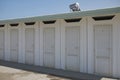 Beach club changing rooms