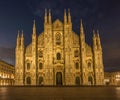 Milano piazza duomo cathedral