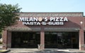 Milano`s Pizza Royalty Free Stock Photo