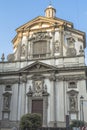 Milano ,San Giuseppe Church details Royalty Free Stock Photo