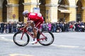 Milano Sanremo professional bike competition Royalty Free Stock Photo