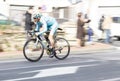 Milano Sanremo professional bike competition Royalty Free Stock Photo