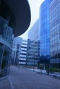 Milano, Sesto S. Giovanni. Modern buildings work quarter Royalty Free Stock Photo